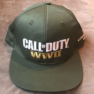 Army Green Call of Duty WWII SnapBack